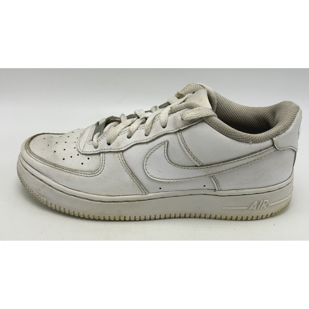 Nike Air Force 1 Sneaker Youth 5Y White Triple Low Shoes 314192-117 Casual Read